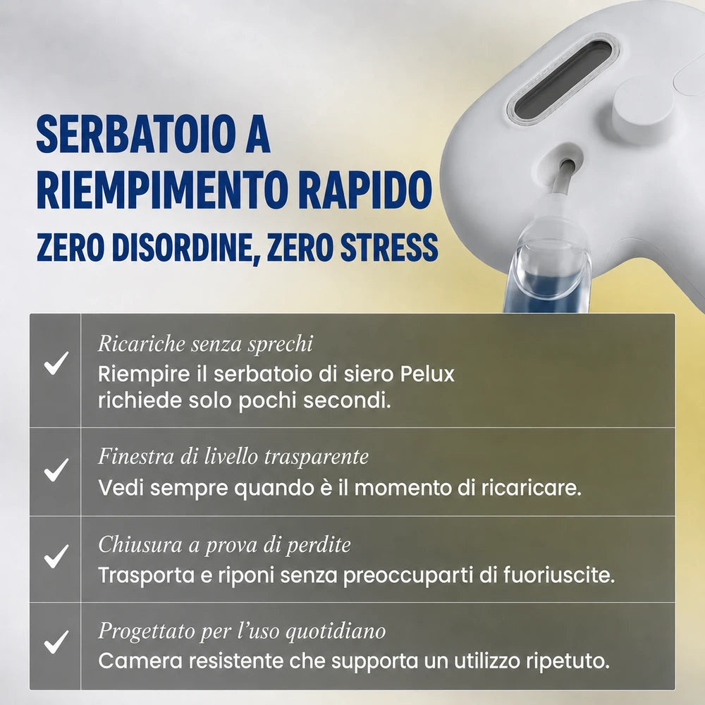 Spazzola Rinfrescante Pelux + Spray detergente